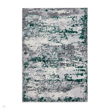 Artemis B9289A Modern Abstract Marbled Metallic Shimmer Textured High-Density Soft-Touch Grey/Green/Cream Rug-Think Rugs-Rug Love - The Most Loved Rug Store